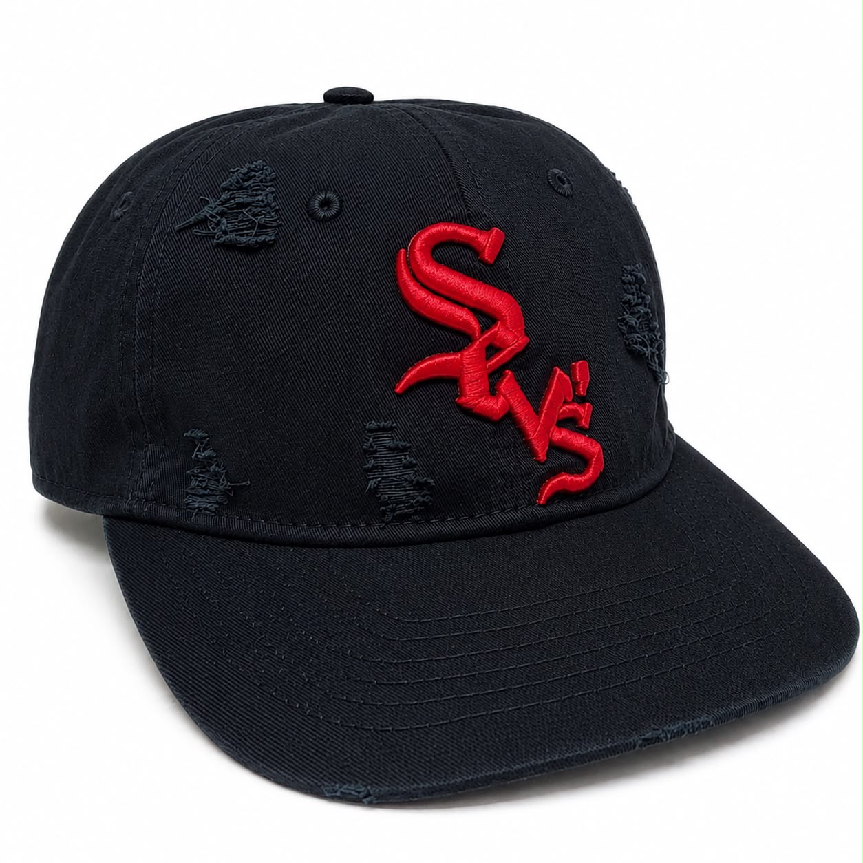 Black & Red Sevs Hat